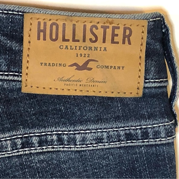Hollister High Rise Super Skinny Jeans with Patches 0 / 24 - Picture 5 of 12
